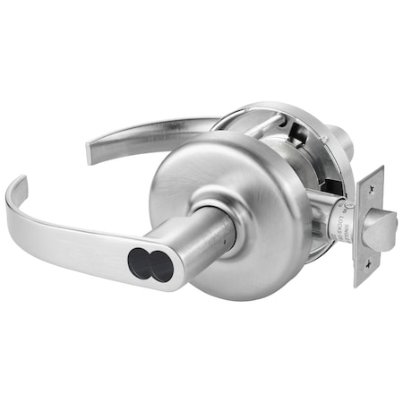 Corbin Russwin Grade 1 Entry/Office Cylindrical Lock, Princeton Lever, LFIC Less Core, Satin Chrm Fnsh, Non-handed CL3561 PZD 626 CL6
